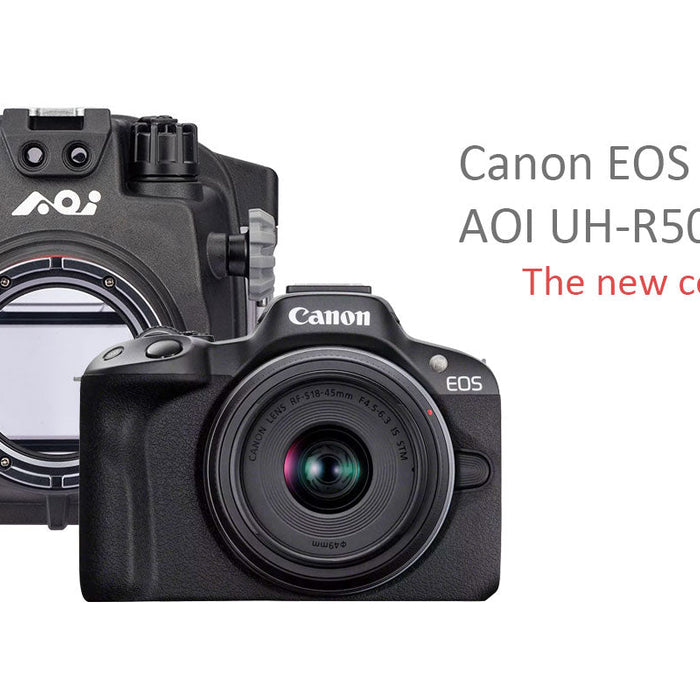 Canon EOS R50 and AOI UH-R50 Housing: The new compact package?