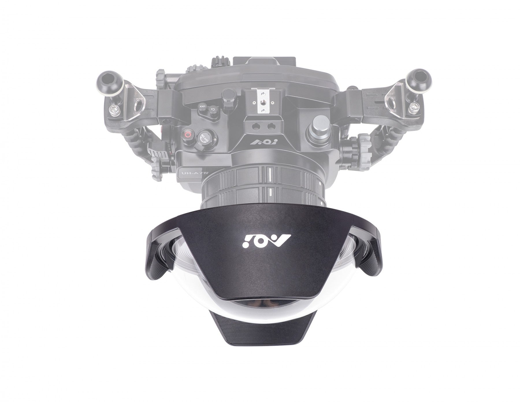 AOI DLP-101 220mm Optical Glass Dome Port AX