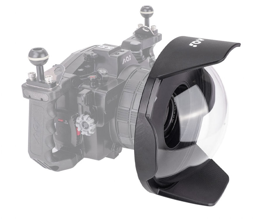 AOI DLP-101 220mm Optical Glass Dome Port AX