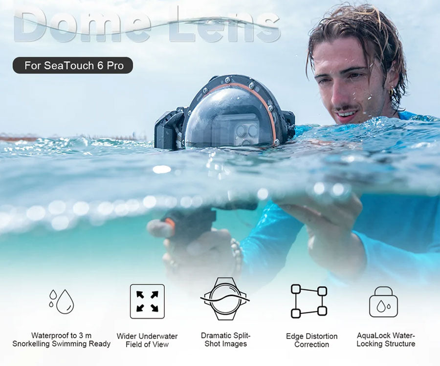 Divevolk Dome Lens for Seatouch 6 Pro Divevolk