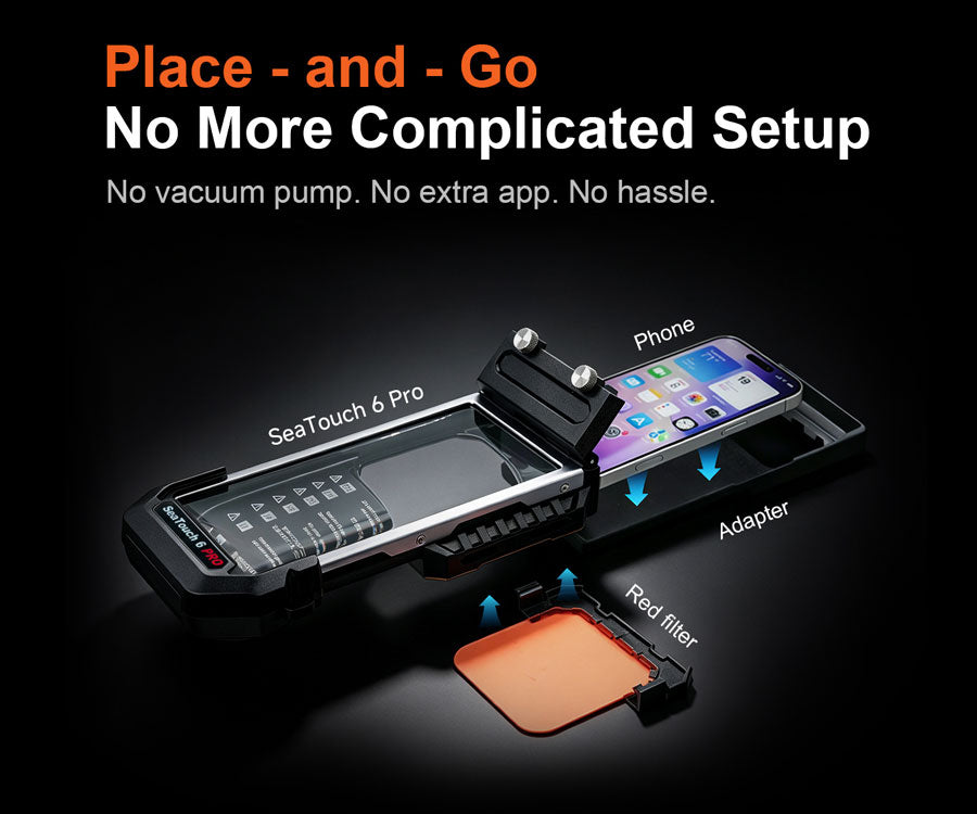 Divevolk Seatouch 6 Pro Smartphone Housing Divevolk
