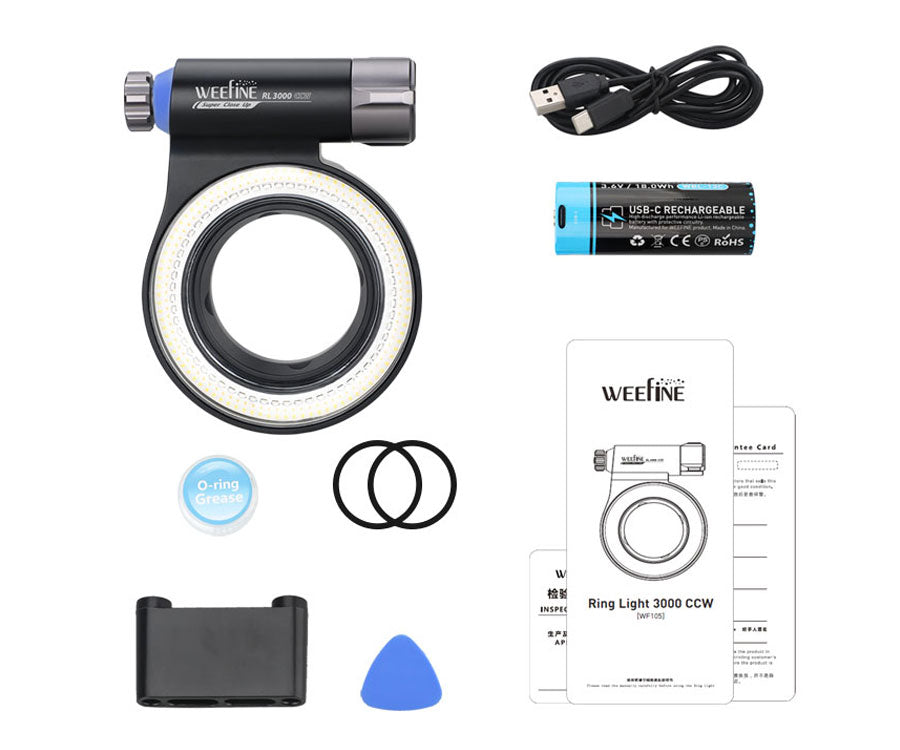 Weefine Ring Light 3000 CCW