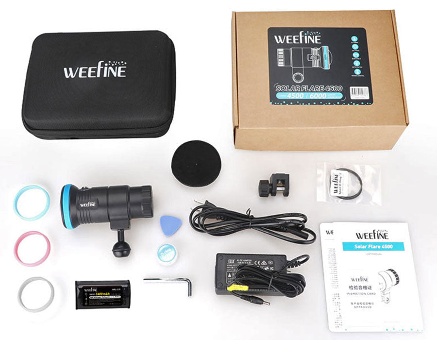 Weefine Solar Flare 4500 Video Light - NEW