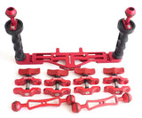 Scubalamp Double Handle Arm System - Red