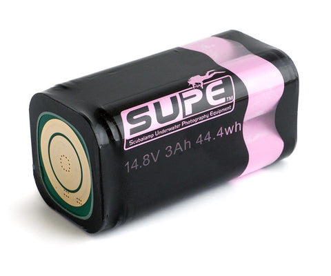 Scubalamp Spare Li-Ion Battery for V6K, V4K and P53 lights