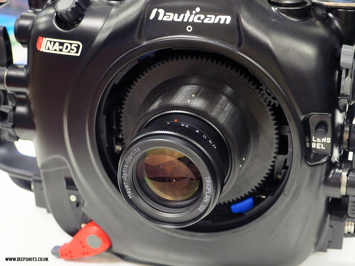 Deepshots Experimental Trioplan 100 Nauticam gear